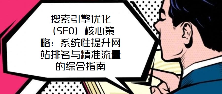 搜索引擎優(yōu)化(SEO)核心策略:系統(tǒng)性提升網(wǎng)站排名與精準(zhǔn)流量的綜合指南